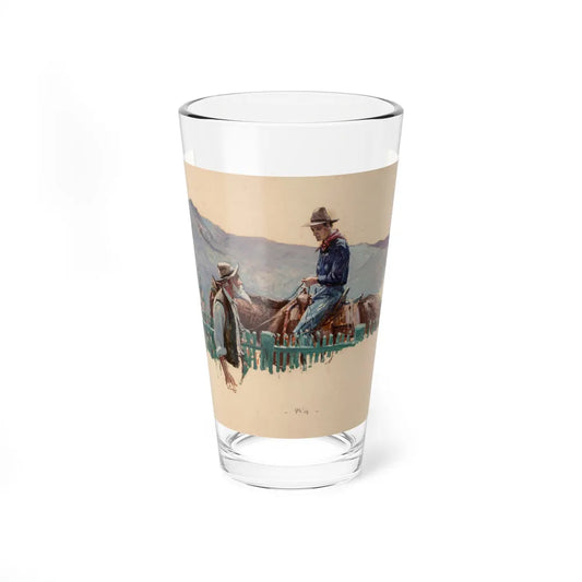 Spreading the Word (Magazine Illustration) Pint Glass 16oz 16oz - Go Mug Yourself