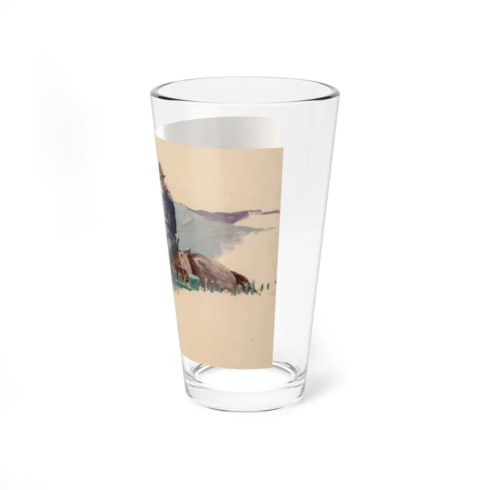 Spreading the Word (Magazine Illustration) Pint Glass 16oz - Go Mug Yourself