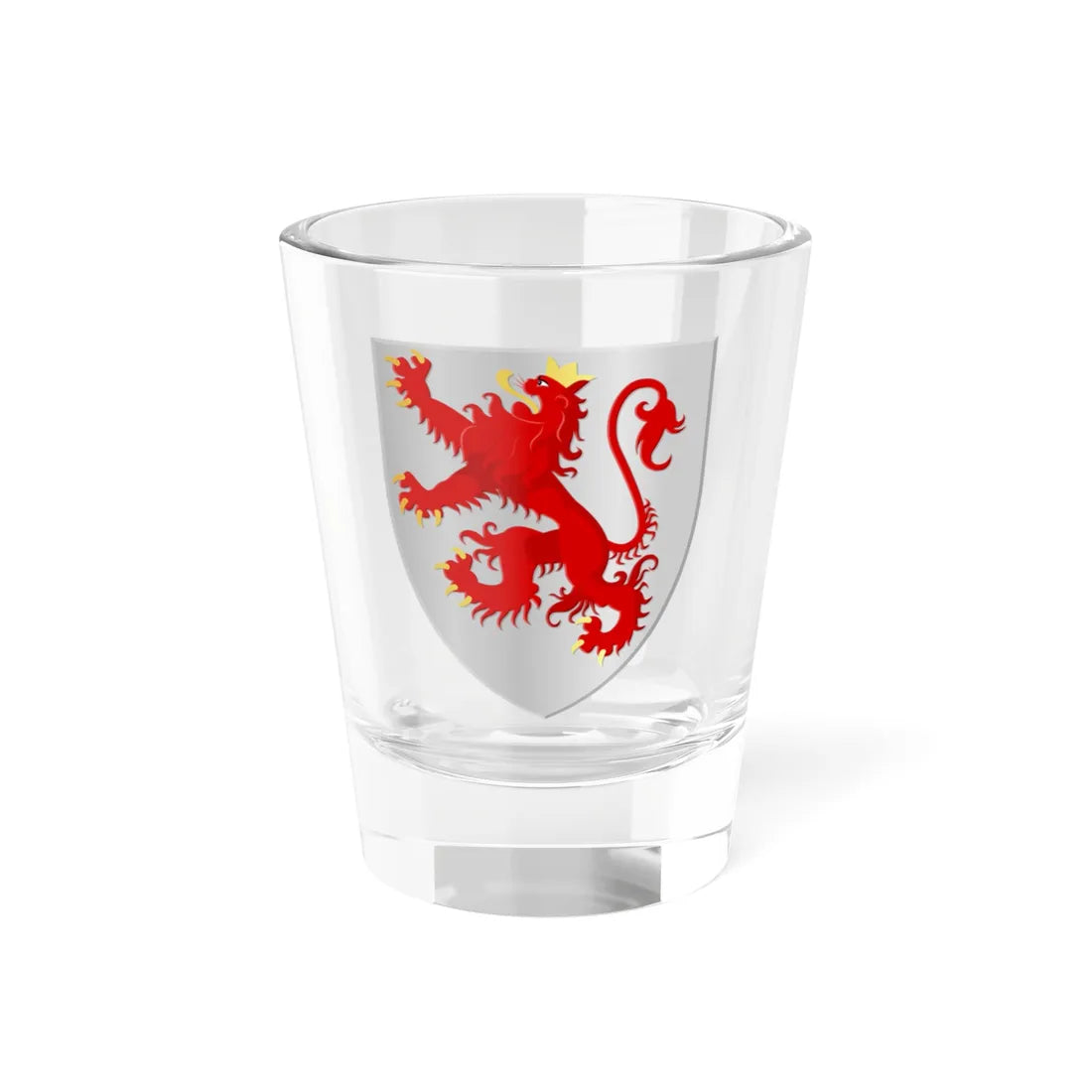 Sprimont wapen (Belgium) (Coat of Arms) Shot Glass 1.5oz 1.5oz - Go Mug Yourself