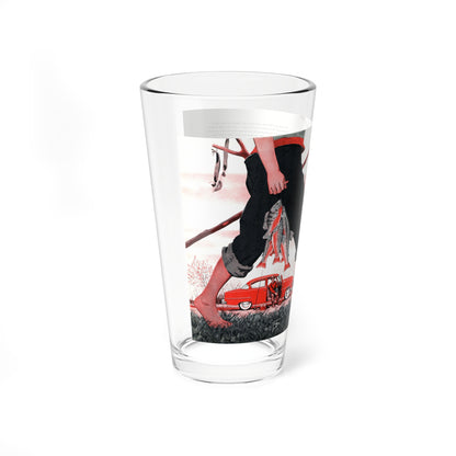 Spring Ahoy, Collier's, April 2, 1954 (Magazine Illustration) Pint Glass 16oz-Go Mug Yourself