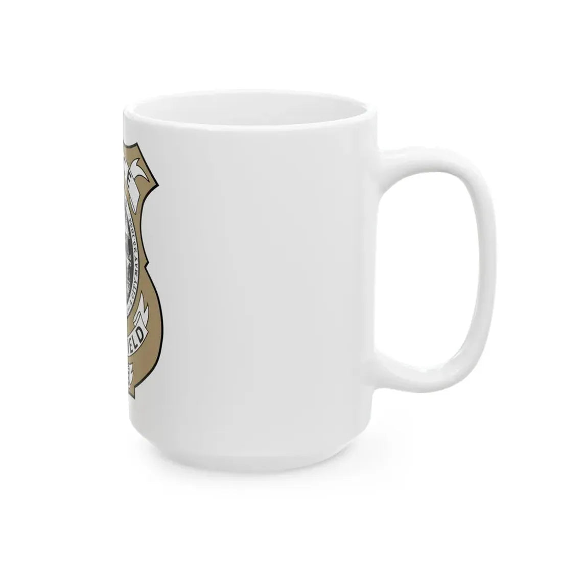 Springfield Police Department Massachusetts - White Coffee Mug - Go Mug Yourself