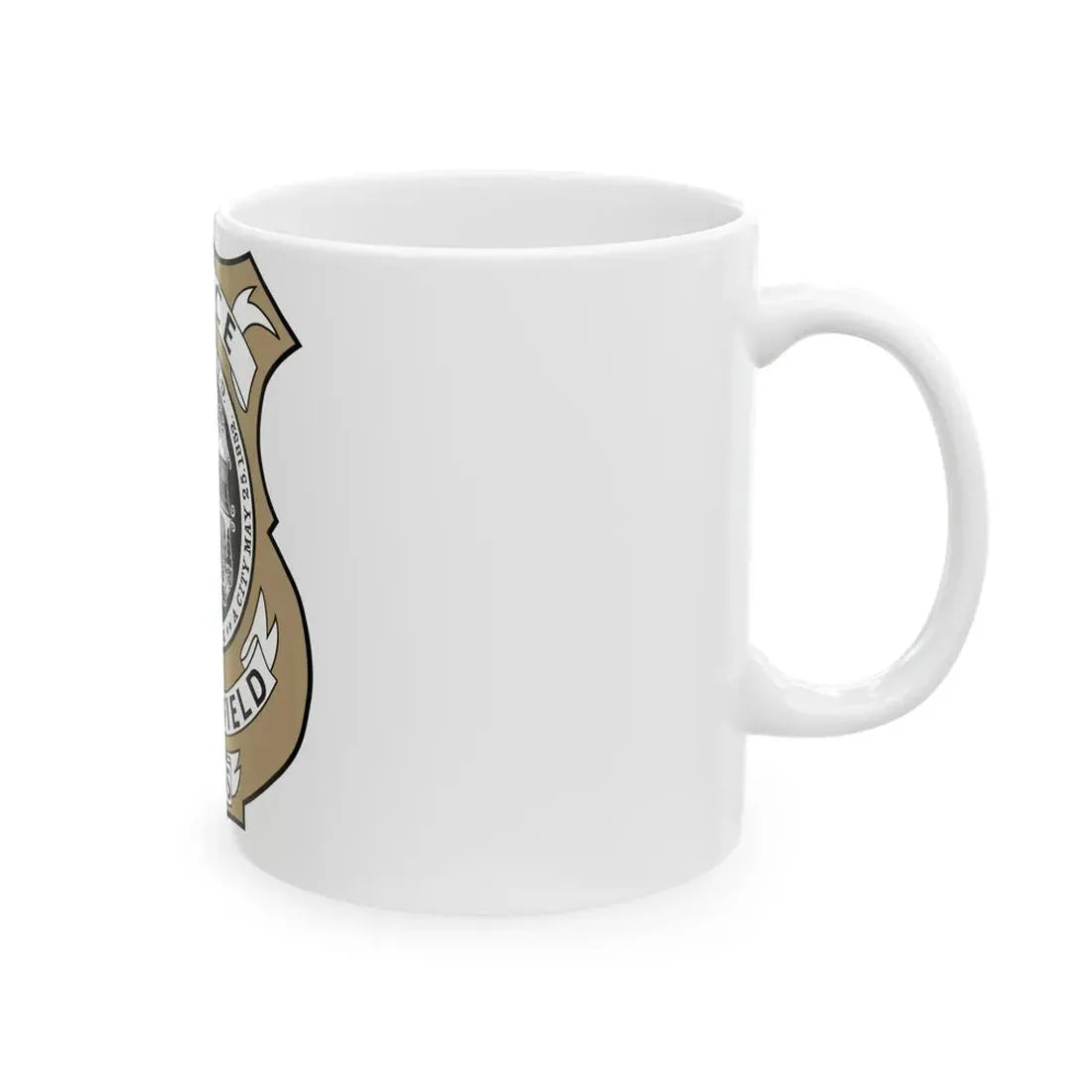 Springfield Police Department Massachusetts - White Coffee Mug - Go Mug Yourself