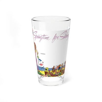 Springtime for Sidney, Redbook, February 1952 (Magazine Illustration) Pint Glass 16oz-16oz-Go Mug Yourself