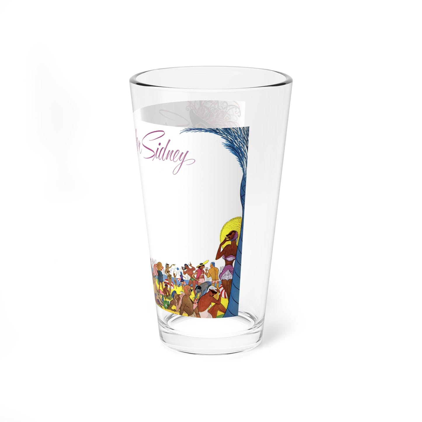 Springtime for Sidney, Redbook, February 1952 (Magazine Illustration) Pint Glass 16oz-Go Mug Yourself