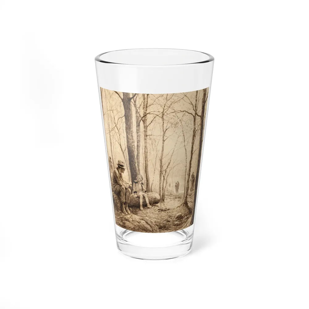 Springtime, story illustration (Magazine Illustration) Pint Glass 16oz 16oz - Go Mug Yourself