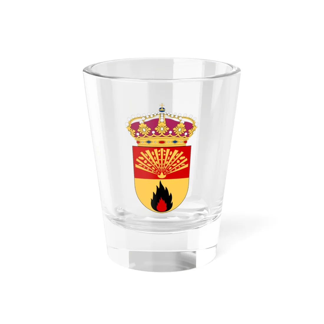 Sprängämnesinspektionen vapen (Sweden) (Coat of Arms) Shot Glass 1.5oz 1.5oz - Go Mug Yourself