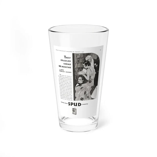 Spud ad, Cosmopolitan, September 1930 (Magazine Illustration) Pint Glass 16oz-16oz-Go Mug Yourself