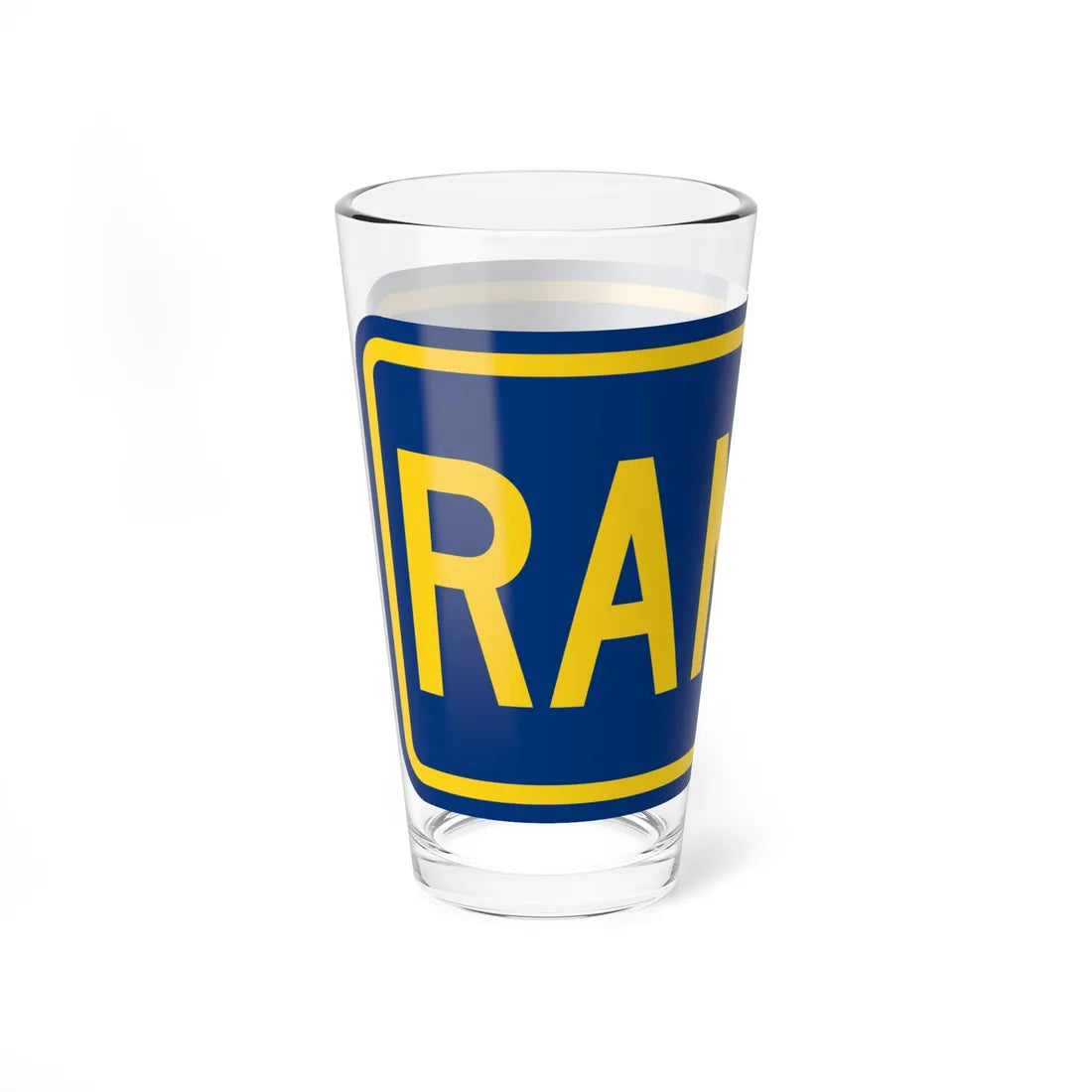 Spur plate county es (Puerto Rico) (Road Sign) Pint Glass 16oz - Go Mug Yourself