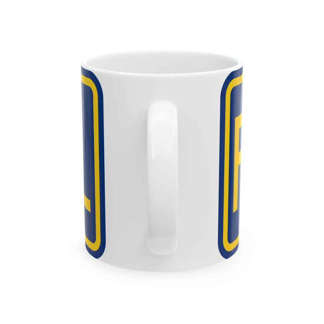 Spur plate county es (Puerto Rico) (Road Sign) White Coffee Mug - Go Mug Yourself