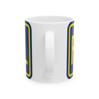 Spur plate county es (Puerto Rico) (Road Sign) White Coffee Mug - Go Mug Yourself