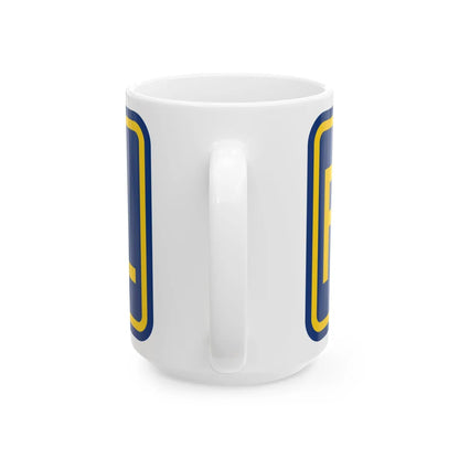 Spur plate county es (Puerto Rico) (Road Sign) White Coffee Mug - Go Mug Yourself