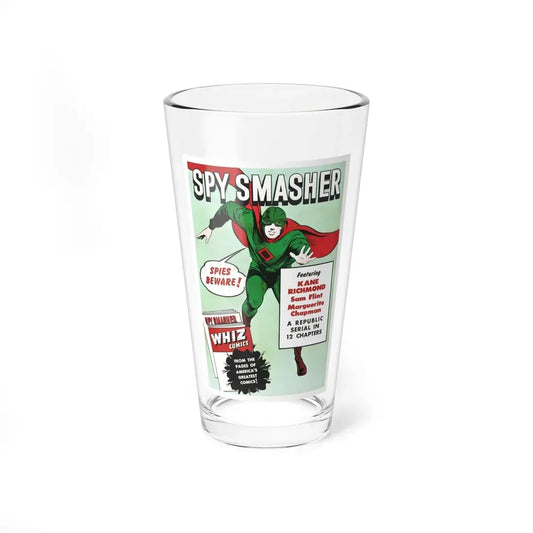 SPY SMASHER (3) 1942 Movie Poster - Pint Glass 16oz 16oz - Go Mug Yourself