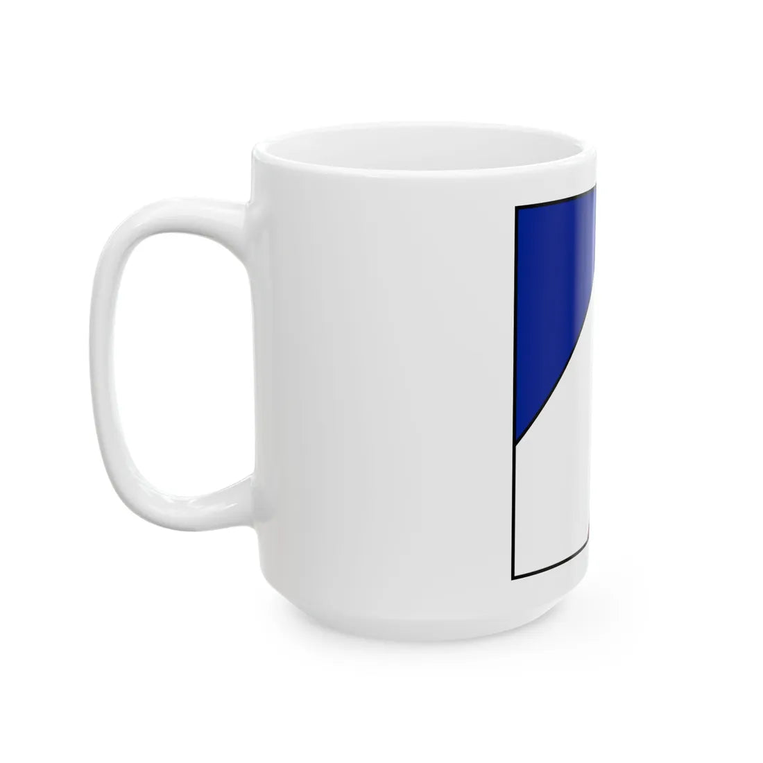 Sq3 navywhitered (France) White Coffee Mug - Go Mug Yourself