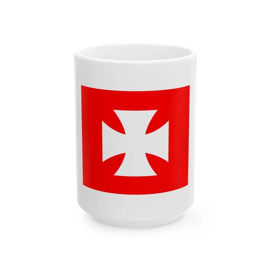 Squadron Battle Stag of Montenegro (Montenegro) White Coffee Mug 15oz - Go Mug Yourself