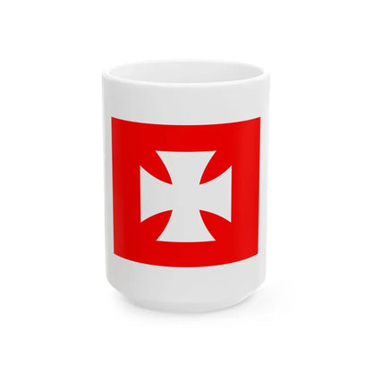 Squadron Battle Stag of Montenegro (Montenegro) White Coffee Mug 15oz - Go Mug Yourself