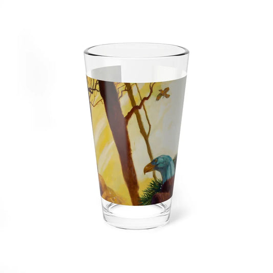 Squanto and the Miracle of Thanksgiving, interior illustrations (18), 2012 (Magazine Illustration) Pint Glass 16oz 16oz - Go Mug Yourself