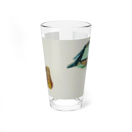 Squanto and the Miracle of Thanksgiving, interior illustrations (19), 2012 (Magazine Illustration) Pint Glass 16oz 16oz - Go Mug Yourself