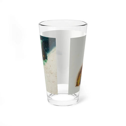 Squanto and the Miracle of Thanksgiving, interior illustrations (19), 2012 (Magazine Illustration) Pint Glass 16oz - Go Mug Yourself