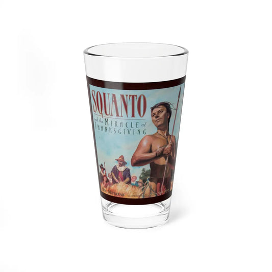 Squanto and the Miracle of Thanksgiving, interior illustrations (cover), 2012 (Magazine Illustration) Pint Glass 16oz 16oz - Go Mug Yourself