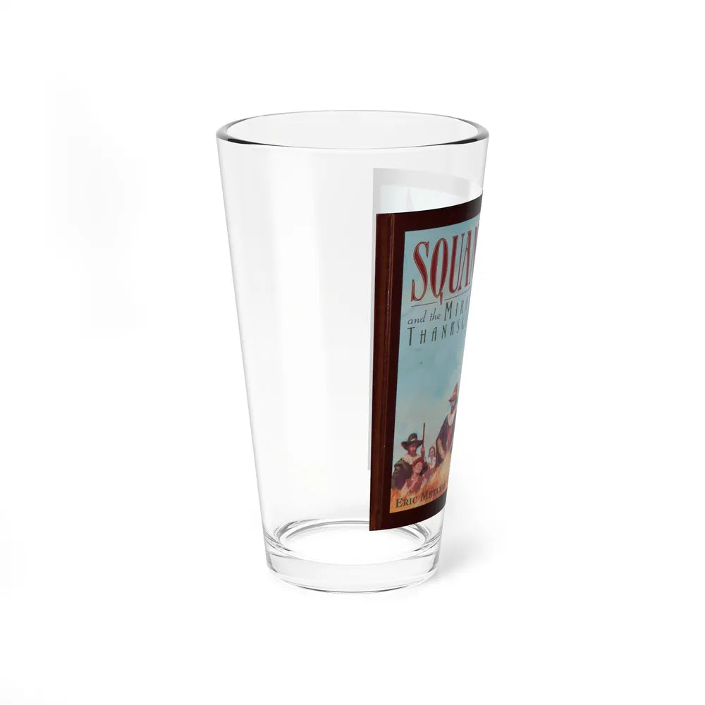 Squanto and the Miracle of Thanksgiving, interior illustrations (cover), 2012 (Magazine Illustration) Pint Glass 16oz - Go Mug Yourself