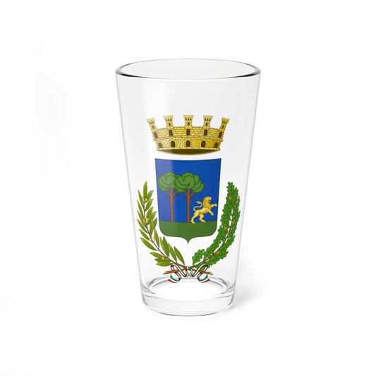 Squinzano-Stemma (Italy) (Coat of Arms) Pint Glass 16oz 16oz - Go Mug Yourself