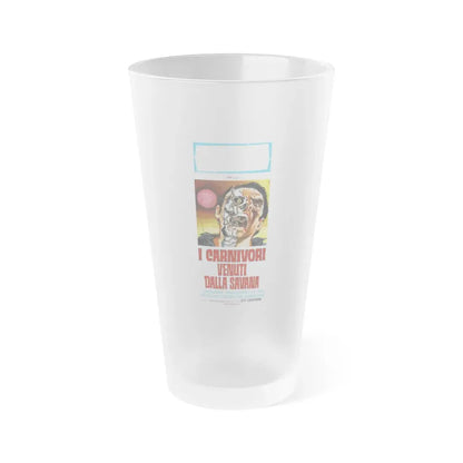 SQUIRM (ITALIAN) 1976 Movie Poster - Frosted Pint Glass 16oz 16oz Frosted - Go Mug Yourself