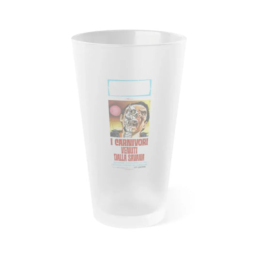 SQUIRM (ITALIAN) 1976 Movie Poster - Frosted Pint Glass 16oz 16oz Frosted - Go Mug Yourself