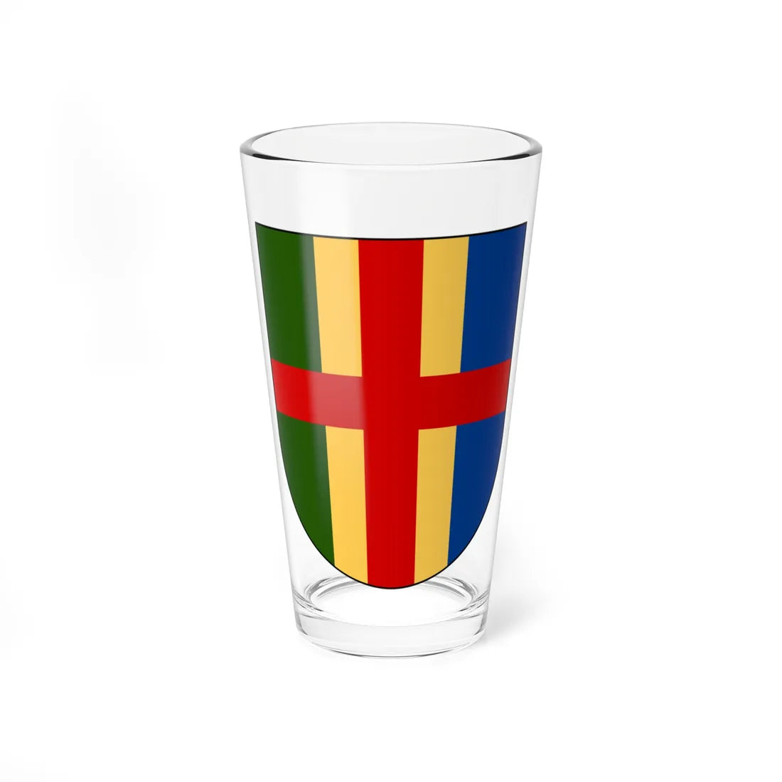 Sörby församling vapen (Sweden) (Coat of Arms) Pint Glass 16oz 16oz - Go Mug Yourself