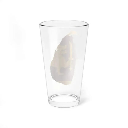 Sri Lanka-Flagmap (Sri Lanka) Pint Glass 16oz - Go Mug Yourself