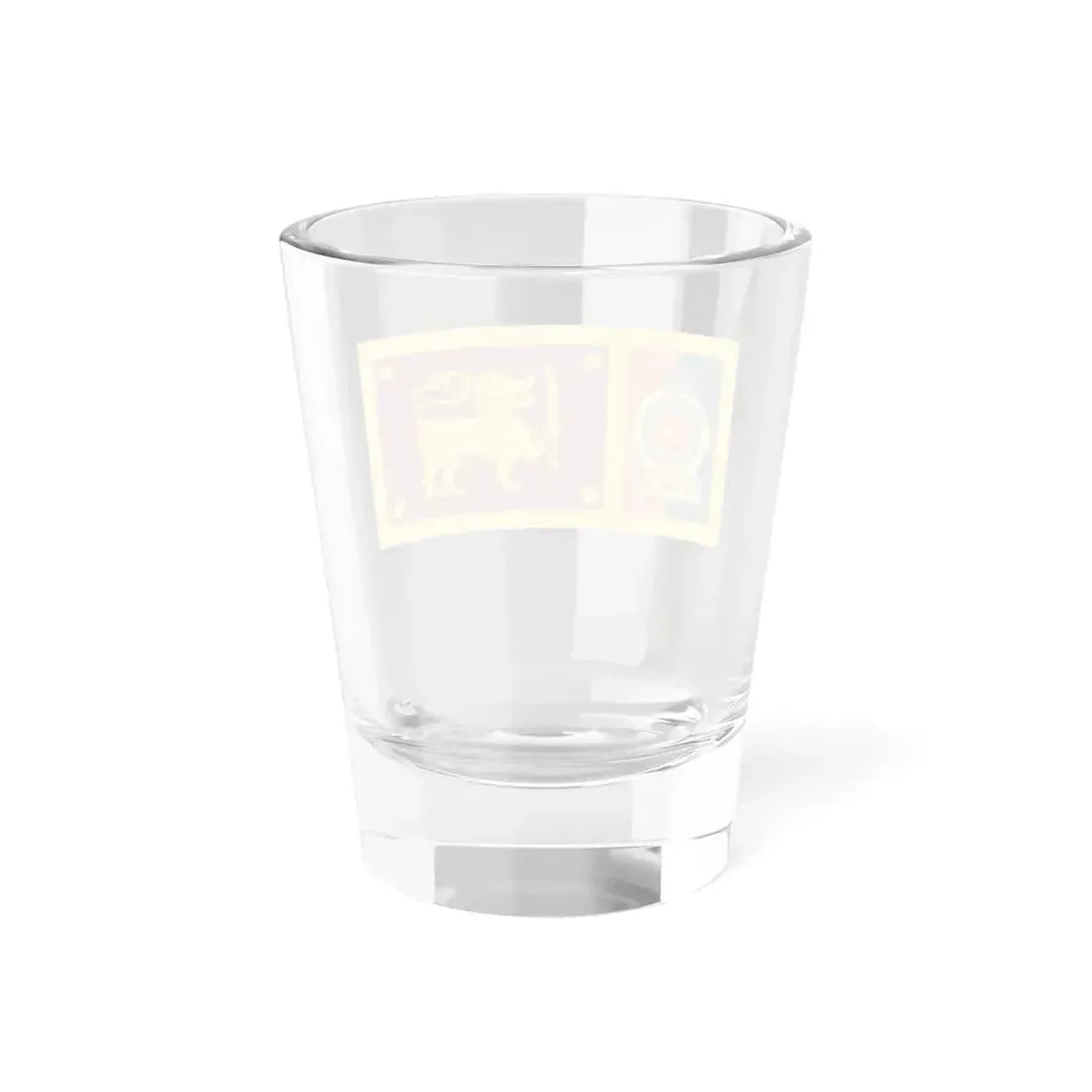 Sri Lankan Army Flag (Sri Lanka) Shot Glass 1.5oz - Go Mug Yourself