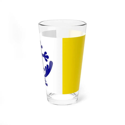 Sri Lankan Catholic flag (Sri Lanka) Pint Glass 16oz 16oz - Go Mug Yourself