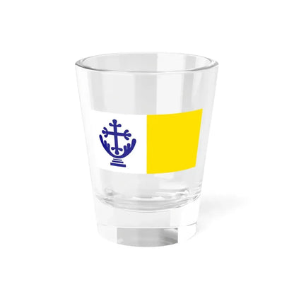 Sri Lankan Catholic flag (Sri Lanka) Shot Glass 1.5oz 1.5oz - Go Mug Yourself