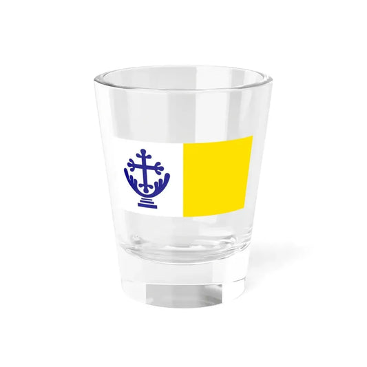 Sri Lankan Catholic flag (Sri Lanka) Shot Glass 1.5oz 1.5oz - Go Mug Yourself