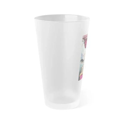 SS EXPERIMENT LOVE CAMP 1976 Movie Poster - Frosted Pint Glass 16oz - Go Mug Yourself