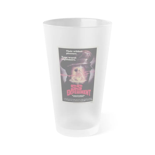 SS EXPERIMENT LOVE CAMP (2) 1976 Movie Poster - Frosted Pint Glass 16oz-16oz-Frosted-Go Mug Yourself