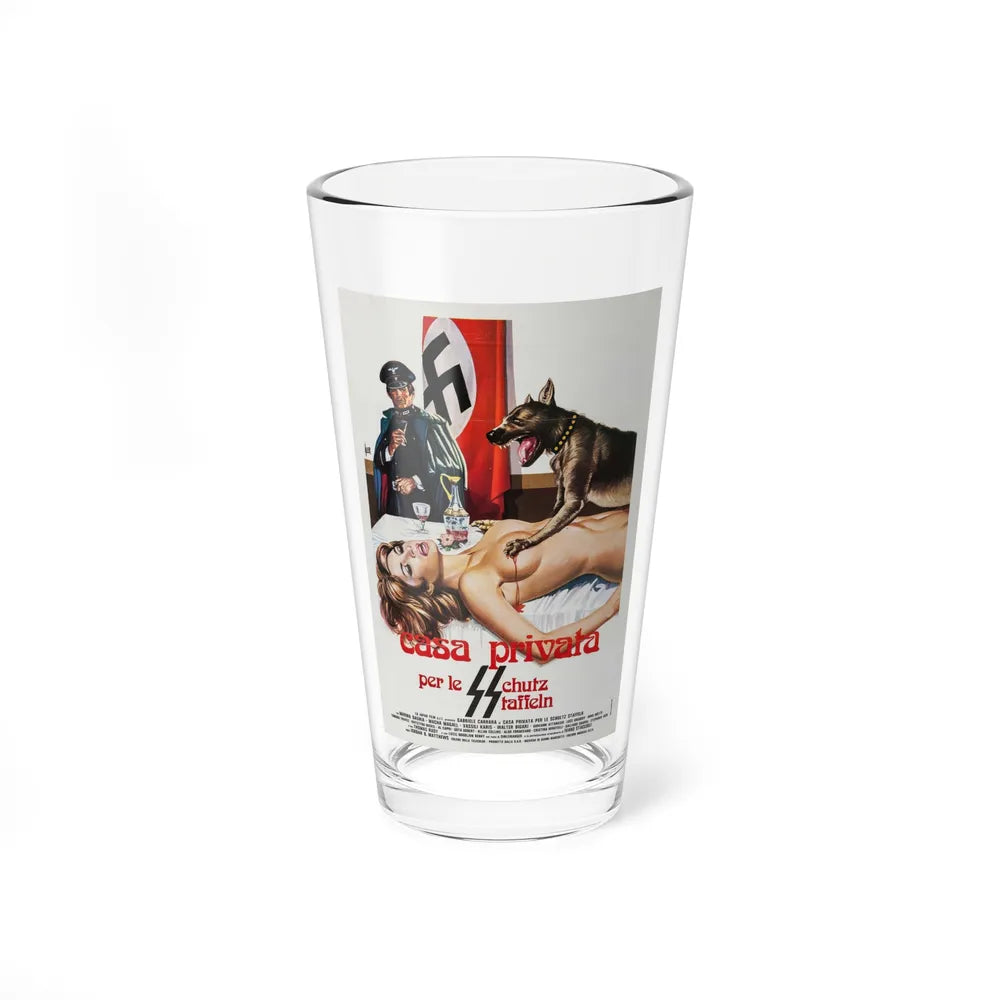 SS GIRLS (ITALIAN) 1977 Movie Poster - Pint Glass 16oz-16oz-Go Mug Yourself