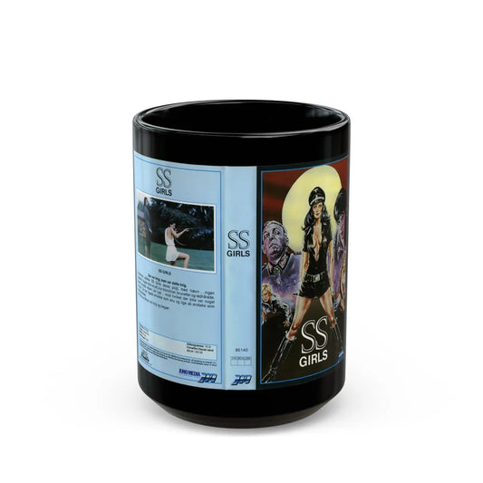 SS GIRLS (VHS COVER) - Black Coffee Mug-15oz-Go Mug Yourself