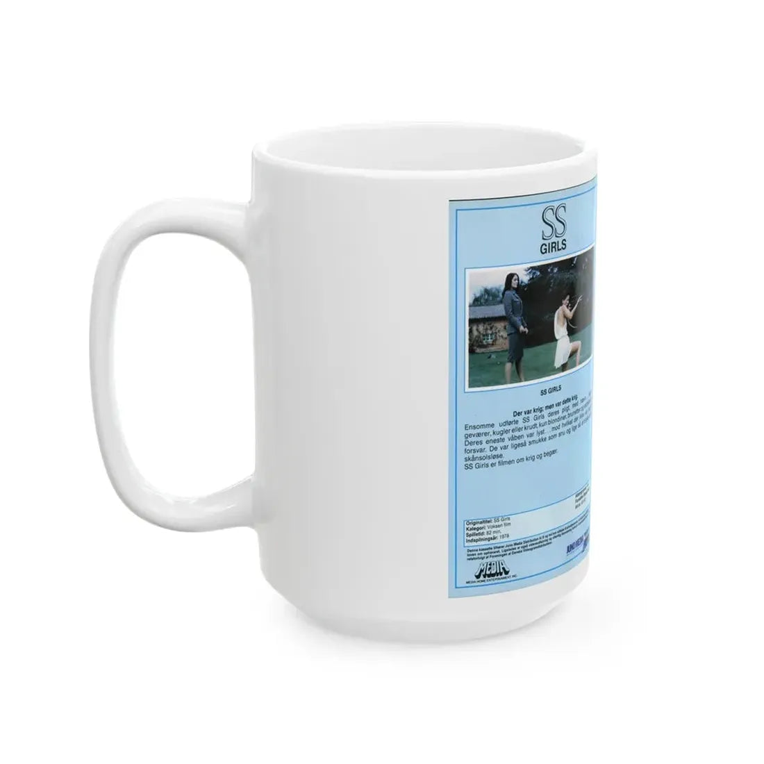 SS GIRLS (VHS COVER) - White Coffee Mug - Go Mug Yourself
