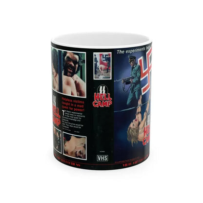 SS HELL CAMP (VHS COVER) - White Coffee Mug 11oz - Go Mug Yourself