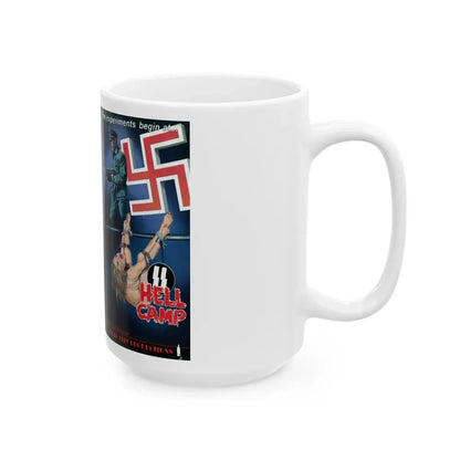 SS HELL CAMP (VHS COVER) - White Coffee Mug - Go Mug Yourself