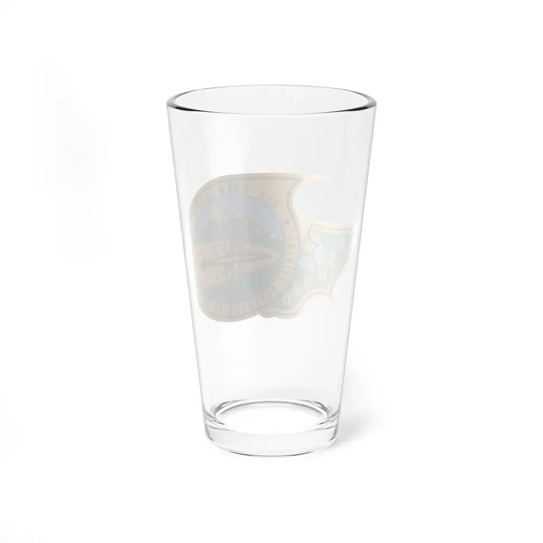 SSN 698 USS Bremerton Patriae Defensor AD Hoc Adsum (U.S. Navy) Pint Glass 16oz - Go Mug Yourself