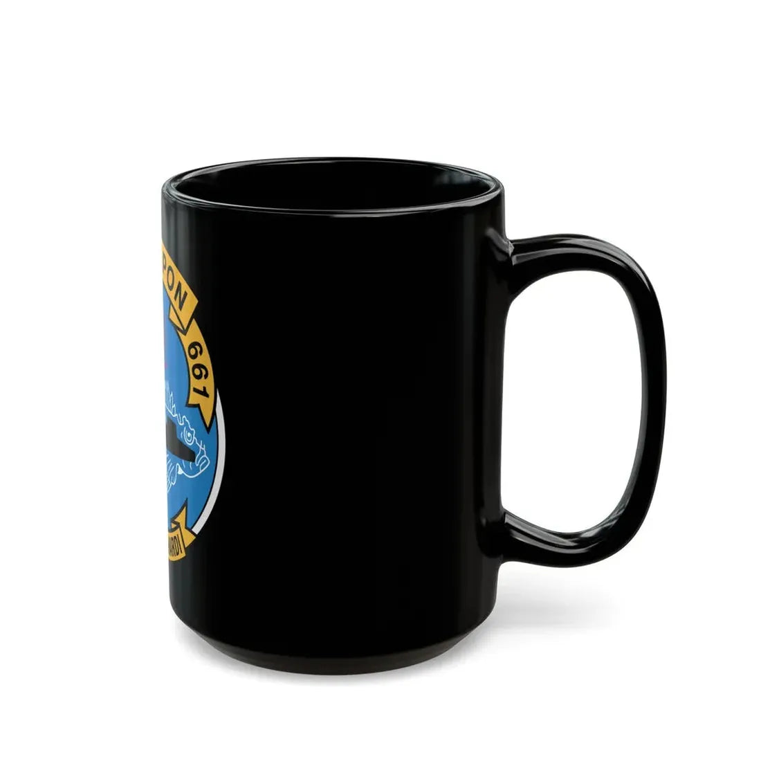 SSN USS Lapon 661 Secret ET Hardi (U.S. Navy) Black Coffee Mug - Go Mug Yourself