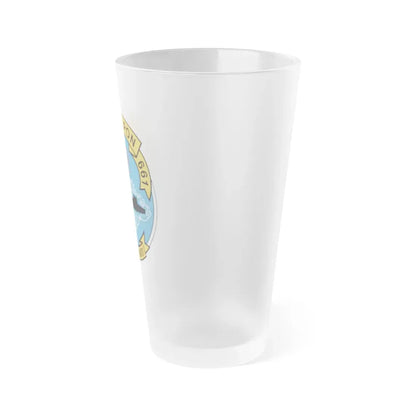 SSN USS Lapon 661 Secret ET Hardi (U.S. Navy) Frosted Pint Glass 16oz - Go Mug Yourself
