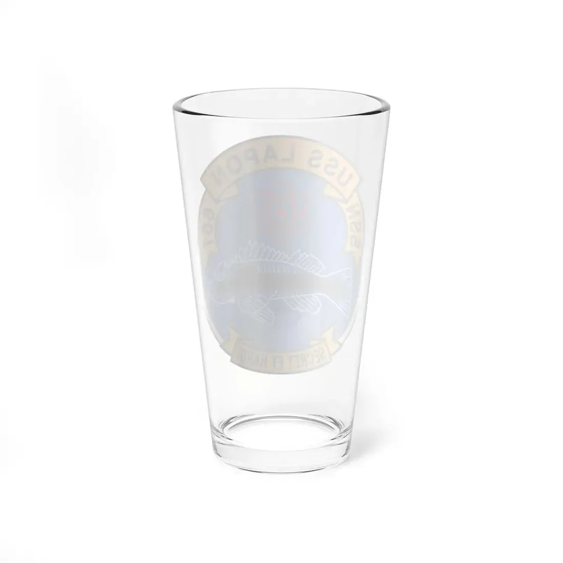 SSN USS Lapon 661 Secret ET Hardi (U.S. Navy) Pint Glass 16oz - Go Mug Yourself