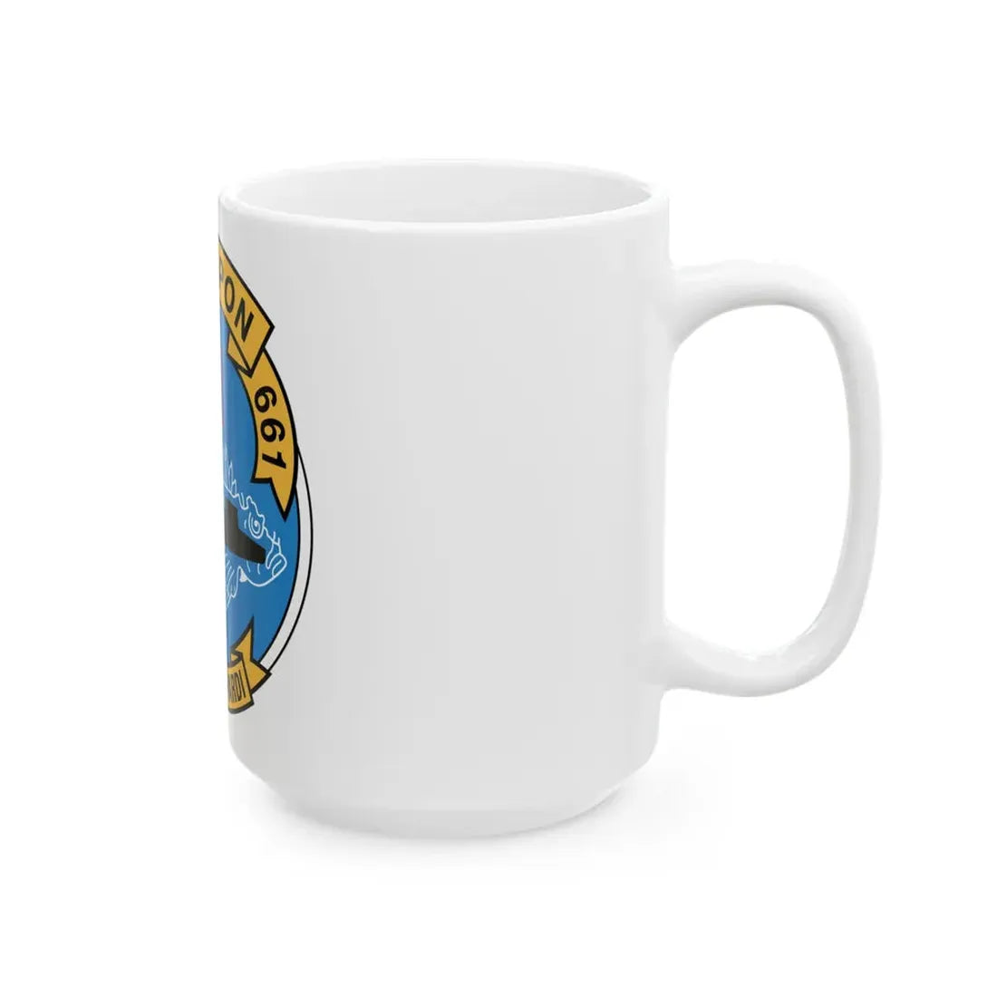 SSN USS Lapon 661 Secret ET Hardi (U.S. Navy) White Coffee Mug - Go Mug Yourself