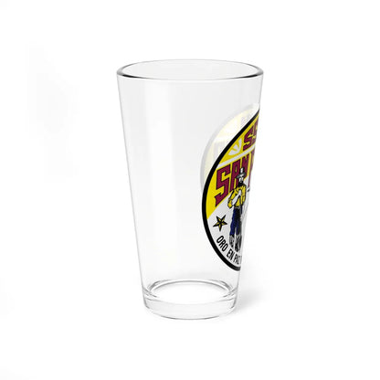 SSN711 San Francisco Oro En Paz Fierro En Guerra (U.S. Navy) Pint Glass 16oz-Go Mug Yourself