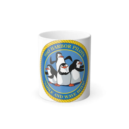 SSO Harbor Pilots Smile and Wave Boys (U.S. Navy) Color Changing Mug 11oz-11oz-Go Mug Yourself