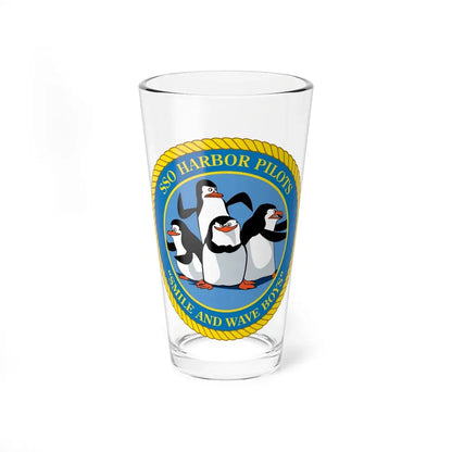 SSO Harbor Pilots Smile and Wave Boys (U.S. Navy) Pint Glass 16oz 16oz - Go Mug Yourself
