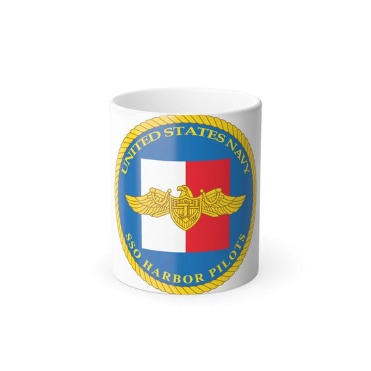 SSO Harbor Pilots (U.S. Navy) Color Changing Mug 11oz-11oz-Go Mug Yourself