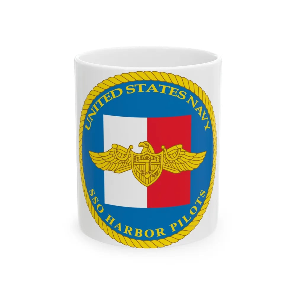 SSO Harbor Pilots (U.S. Navy) White Coffee Mug-11oz-Go Mug Yourself